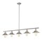 Z-Lite Casa 5 Light Island/Billiard, Brushed Nickel 613-5L-BN - alternate 2